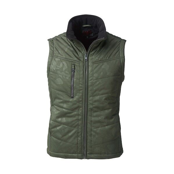 防寒ベスト 4L カモフラグリーン 7299-4L-48 1点