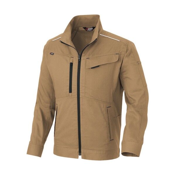 NEWムービンカット 長袖ブルゾン(男女兼用) 025カーキ M 3330 1枚