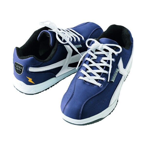 セーフティシューズ ネイビーXシルバー 22.0 AZ51622-008-22.0 1点