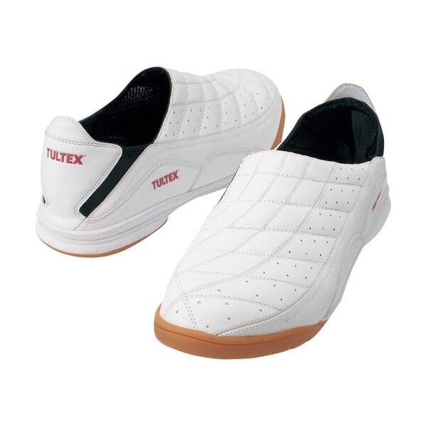 TULTEX セーフティシューズ(踵踏み)(男女兼用) 001ホワイト SS 51604 1