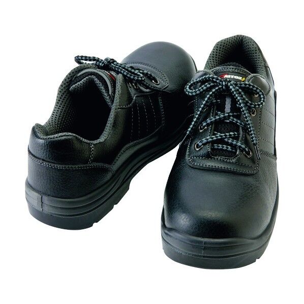 セーフティシューズ(ウレタン短靴ヒモ)(男女兼用) 010ブラック 23.0 59810 1