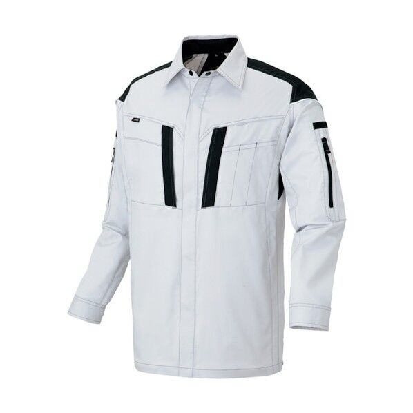 長袖シャツ(男女兼用) AZ6836-003シルバーグレーSS 003シルバーグレー SS 6836 1枚