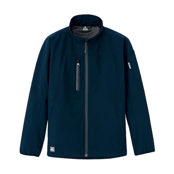 吸湿発熱ストレッチ 防寒ジャケット(男女兼用) 008ネイビー 3L 8576 1点