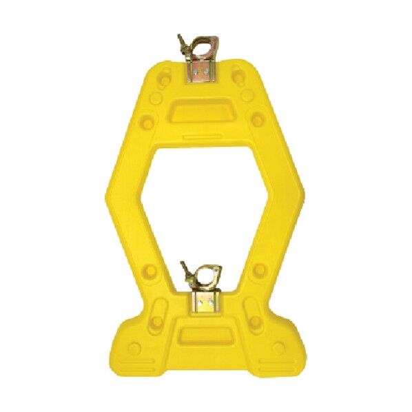 樹脂製表示スタンド AZスタンド イエロー AZY 1点