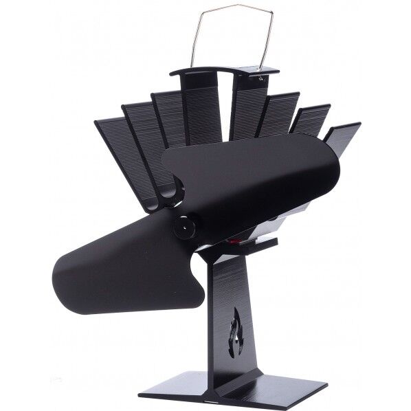 ストーブファン(ブラック)