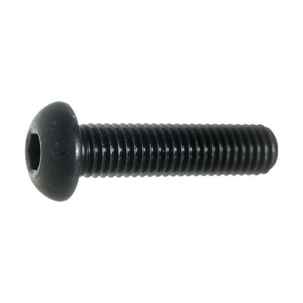 トラスコ 六角穴付ボタンボルト スチール(SCM435) 黒染め仕上げ M3×5 B074-0305 60点...