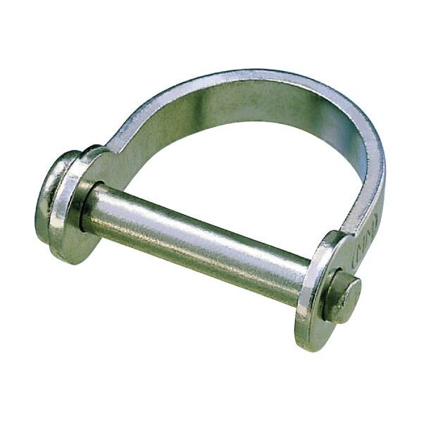 リベット式シャックル(ステンレス製) 幅広タイプ