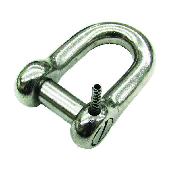 ピン止め沈みシャックル(ステンレス製)