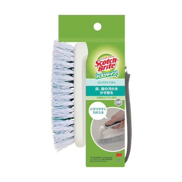 スコッチ･ブライト バスシャイン コンパクトブラシ B-492J 1点