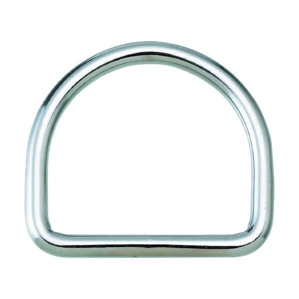 ステンレス Dリンク 線径5mm 内幅40mm B-595 1個