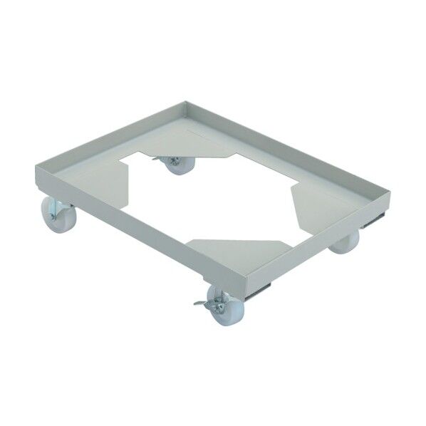 箱台車(ナイロンキャスター) 自在ストッパー付タイプ