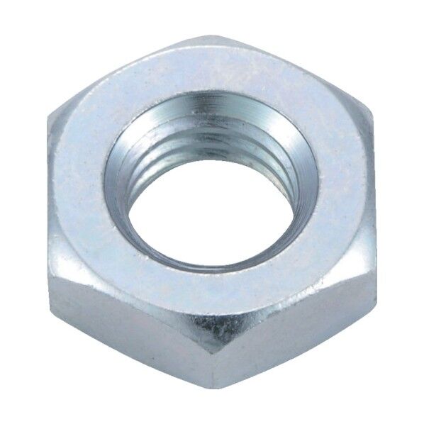 六角ナット(3種・スチール) 三価クロメート仕上げ(白)