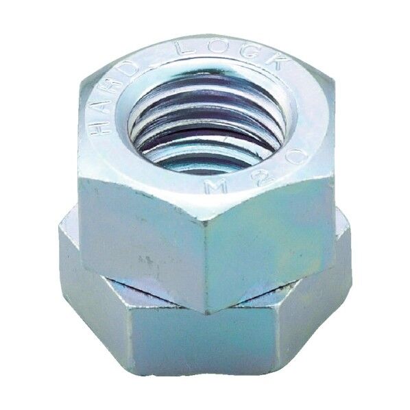 ハードロックナット スチール・三価クロメートメッキ仕上げ