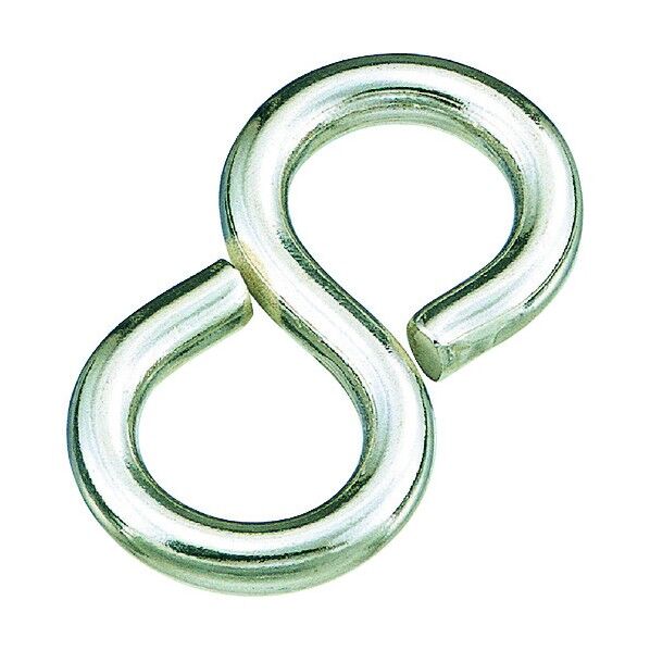 ステンレス 豆Sカン 線径2.5mm B-838 2個