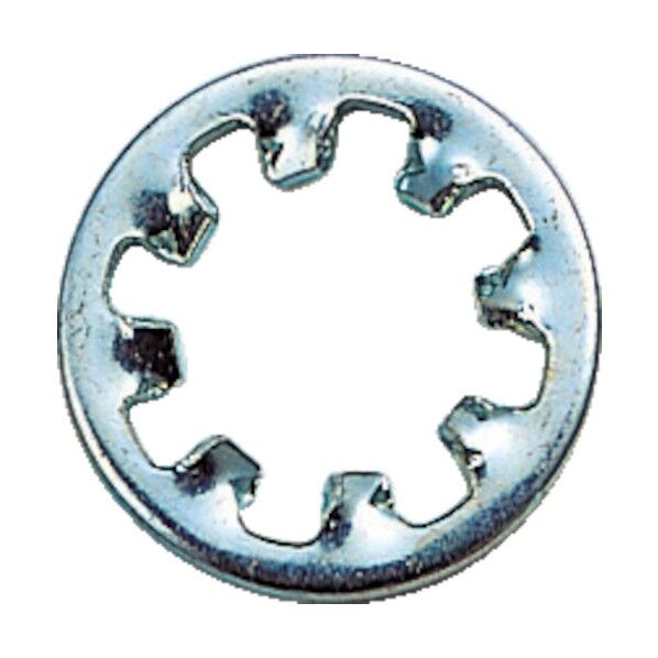 内・外歯ワッシャー(スチール) 内歯