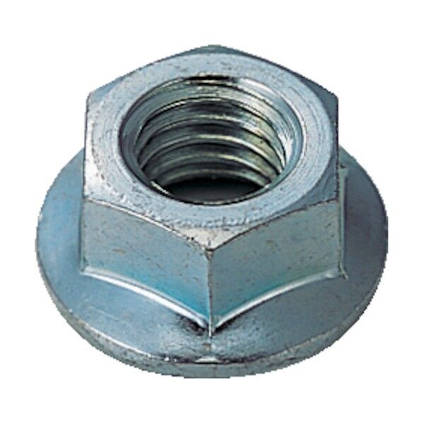 フランジナット スチール・ユニクロムメッキ仕上げ