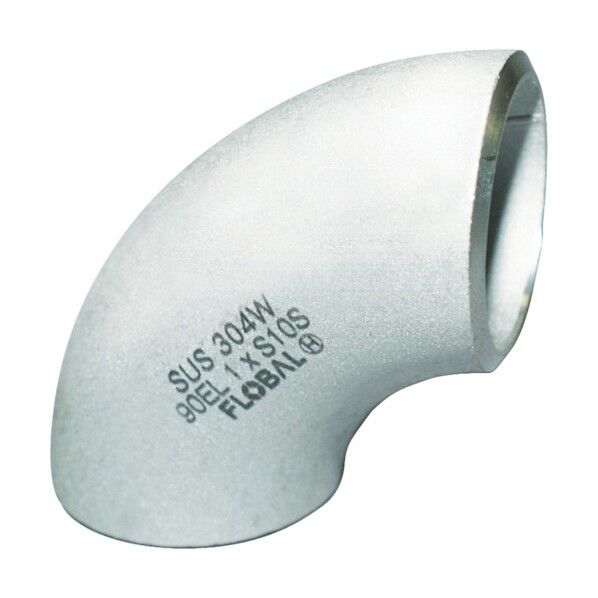 突合せ溶接継手 90゜エルボロング