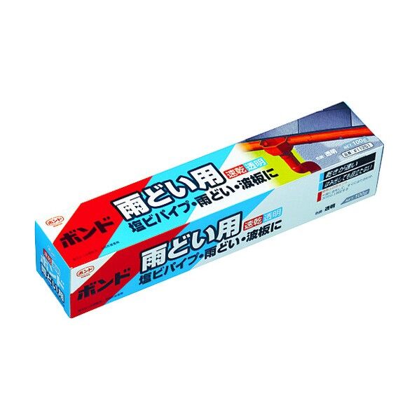 ボンド 雨どい用 速乾・透明
