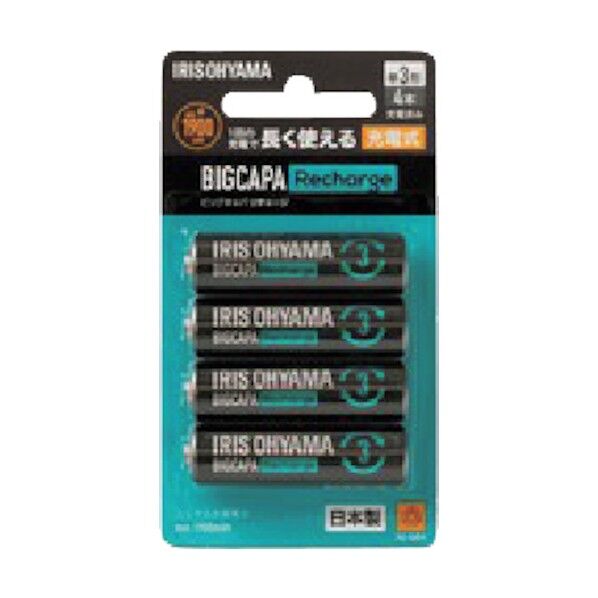 ビックキャパ リチャージ 単3形ニッケル水素電池 4本パック - BCR-S3MH/4B 4本