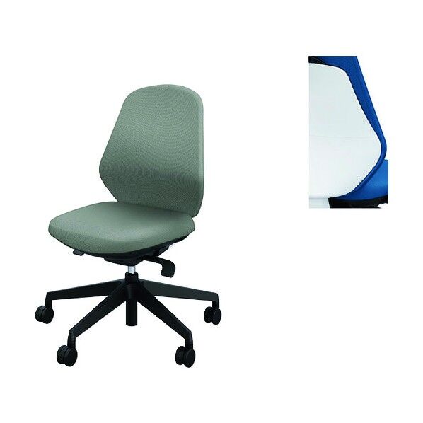 事務用チェアー 肘なしタイプ