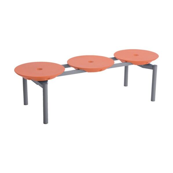 ディスクベンチスタッキング オレンジ BC3092135 1点