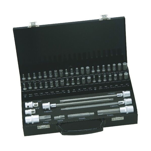 バーコ自動車向けソケットビット＋ビットセット４９本セット