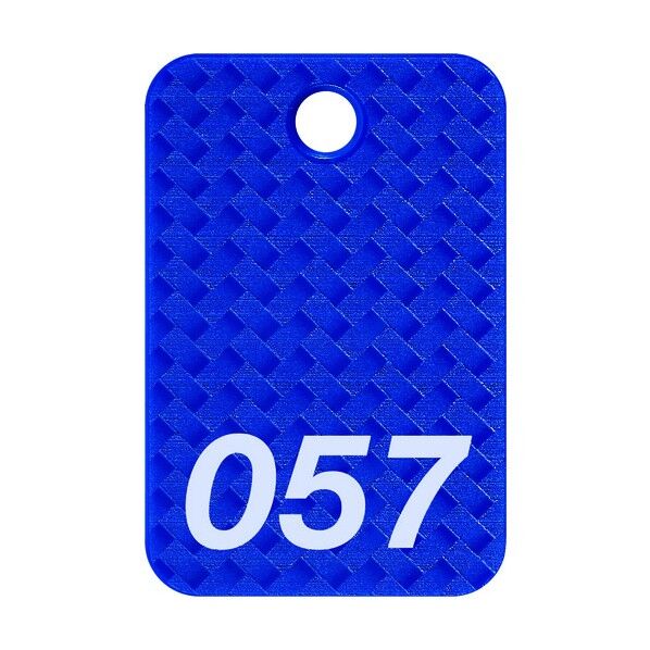 OP 番号札 四角 大 番号入り51~75 青 (25枚入) 青 BF-82-BU 25枚