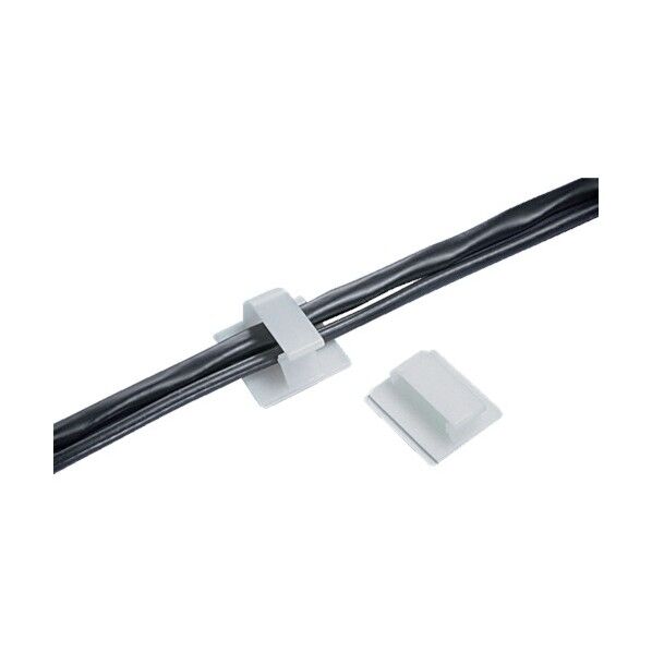 コードクリップ ゴム系粘着テープ付き