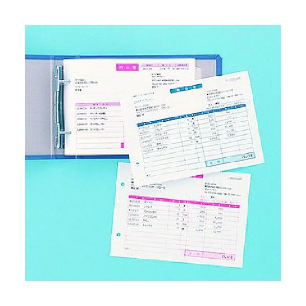 マルチタイプビジネスフォーム 2分割・4穴