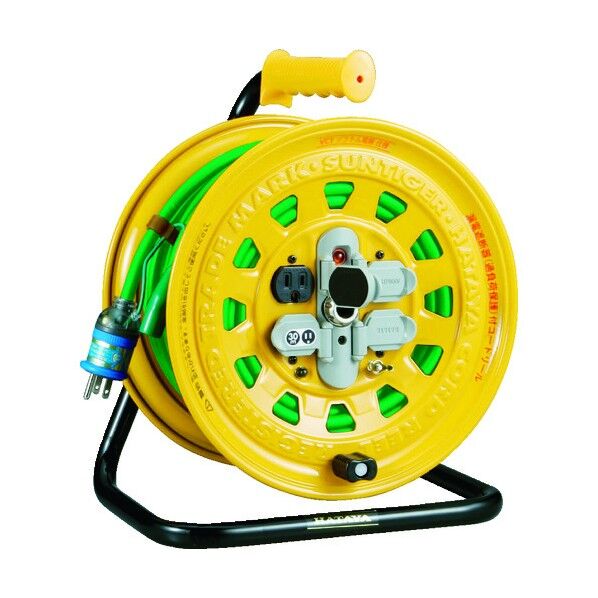 プロソフトケーブルコードリール30m漏電防止付き BG-301KXT (30M)ブレ-カ-ツキ 1点