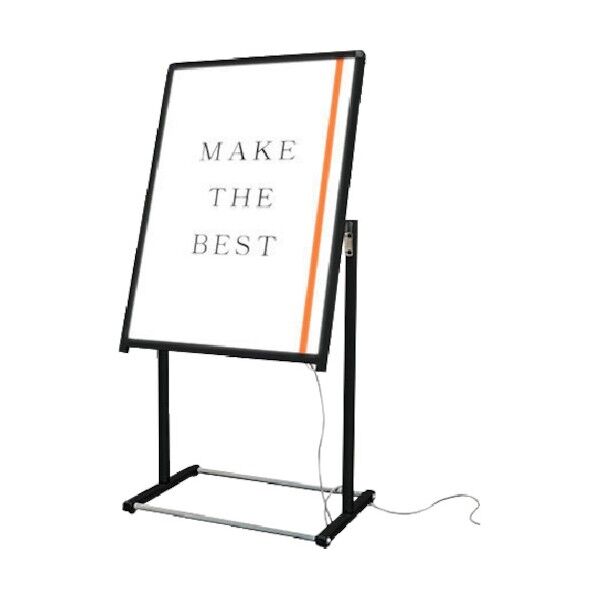 ブラックフロアバリウススタンドI型LED A1縦 BFVAILEDA1T 1点