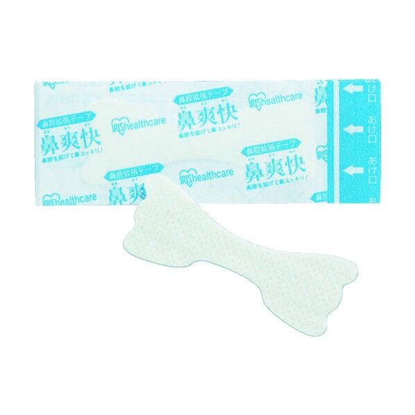 アイリスオーヤマ 鼻腔拡張テープ 肌色 20枚入り 肌色 BKT-20H 1枚