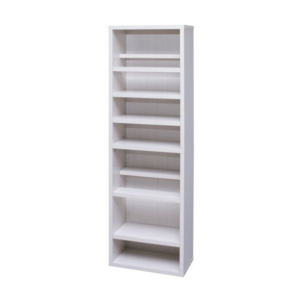 ブックシェルフ1860 オフホワイト BKSW-1860 1台