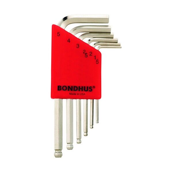 ボールポイント L‐レンチ(ショートタイプ) セット