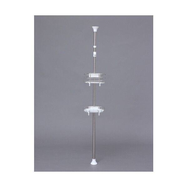 ステンレス浴室突っ張りラック BLT-19S 1点