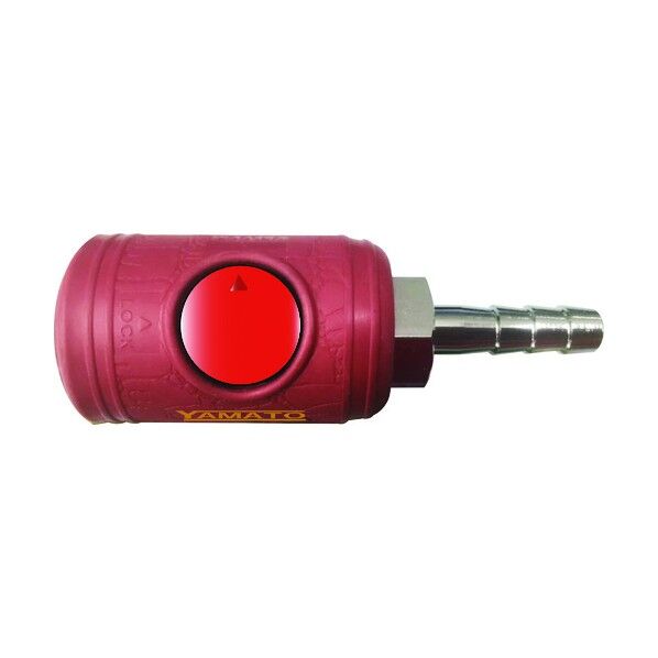 ボタン式カップリングソケット(ホース取付用)