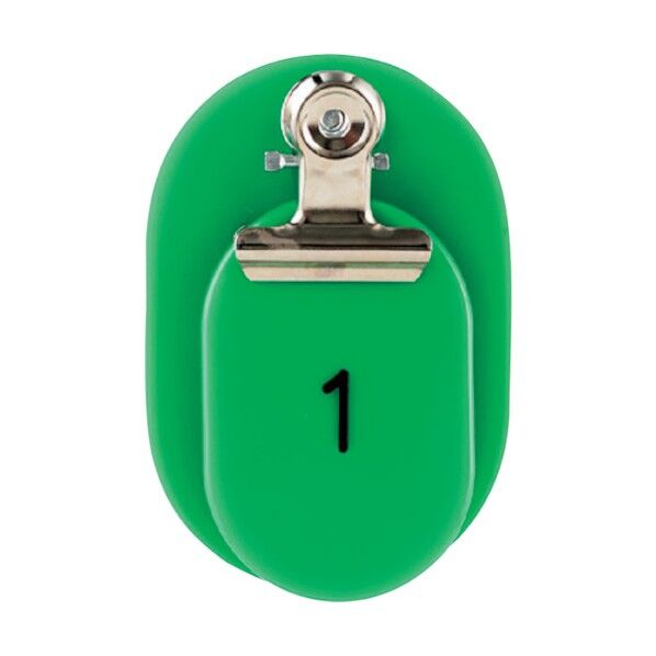 親子札1~50緑 BO-1G 1点