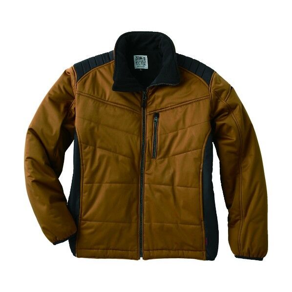 ストレッチ防寒ブルゾン キャメルXブラック色 5Lサイズ BO31600-20-5L 1点