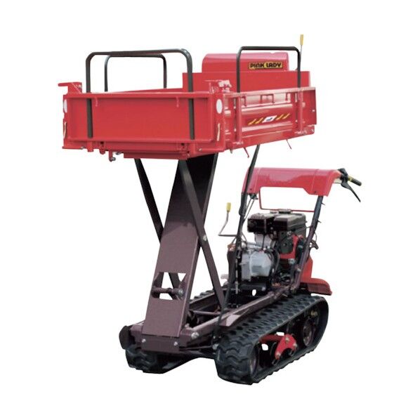 筑水キャニコム 歩行用小型クローラ運搬車ピンクレディ BP420CTLDPV 1点