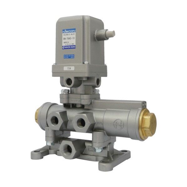 パイロット式4ポートバルブ