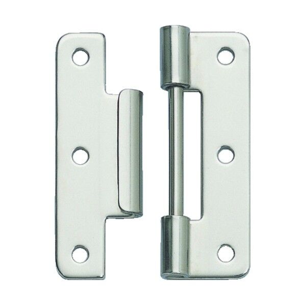 オールステンレス鋼製中開蝶番BN型