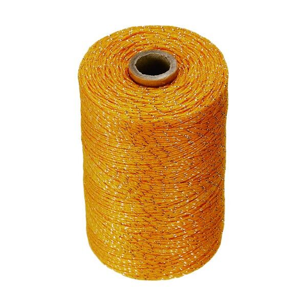 トラスコ 防鳥用光ル糸 0.44mm×500m イエロー BP500Y 1点...