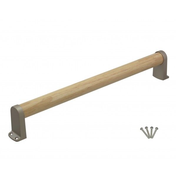 木製手すり タテ・ヨコ兼用 300mm 97252 1個