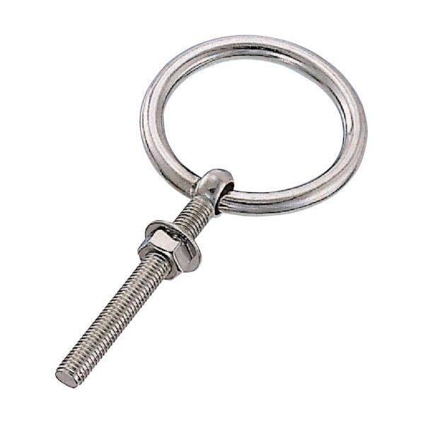 ステンレス 丸カンボルト(ミリネジ) 捻子径M-6 BR-6M 1点