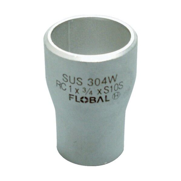 突合せ溶接継手 同心レデューサー