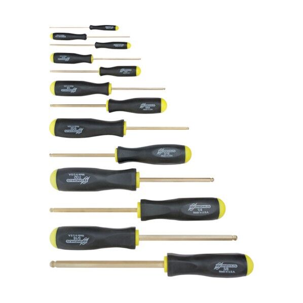 ボールポイント・ドライバー ゴールド インチ セット