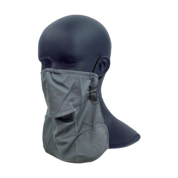 防蚊冷感フェイスマスクグレー