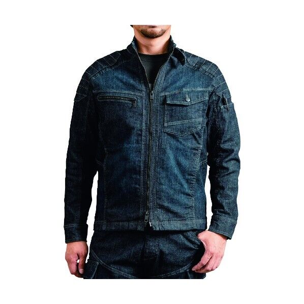 Buisouストレッチジャケット ネイビー L BU-JACK/NV-L 1着