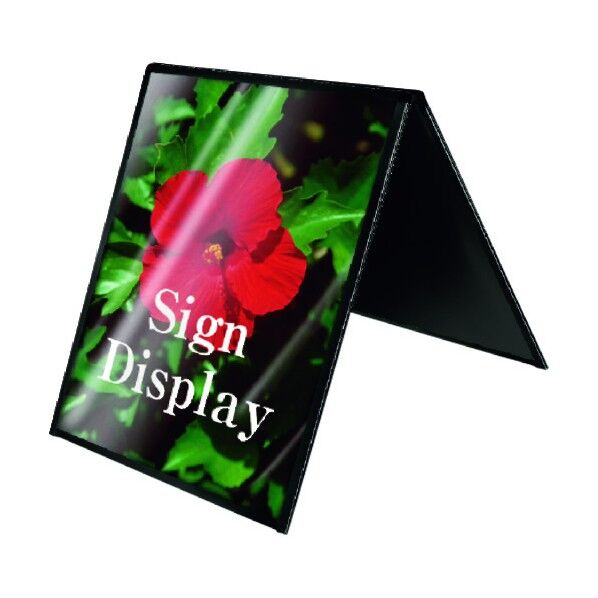 ブラックバリウススタンド看板 アクリルタイプ B1ロウ両面 BVASKACB1LR 1点