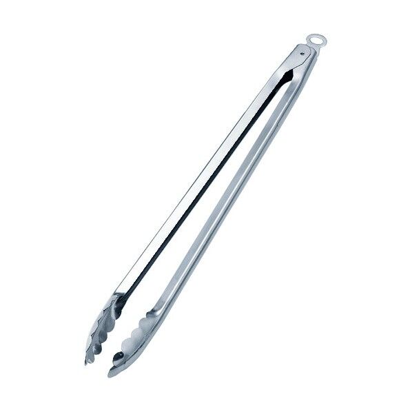 18-0ストッパー付万能トング 大 BTV381 1個